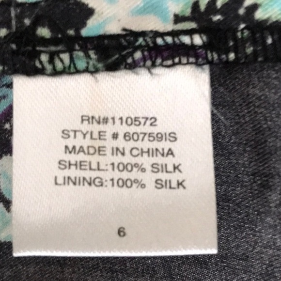 Twelfth Street by Cynthia Vincent Strapless Floral Cocktail Dress - Picture 8 of 9